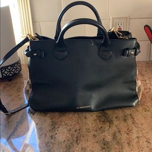 Burberry leather bag